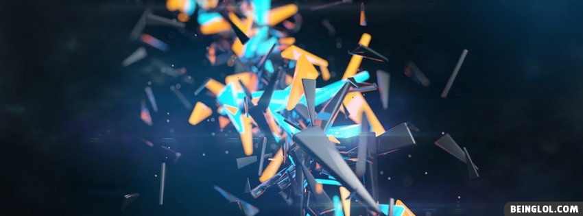 Abstract 3d Facebook Cover