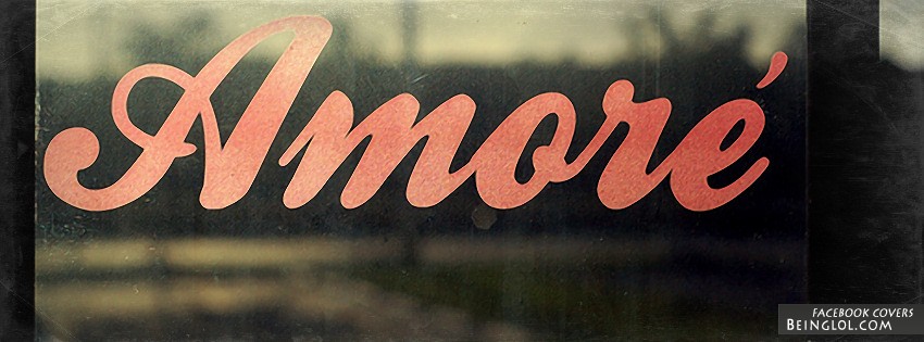 Amore Facebook Cover