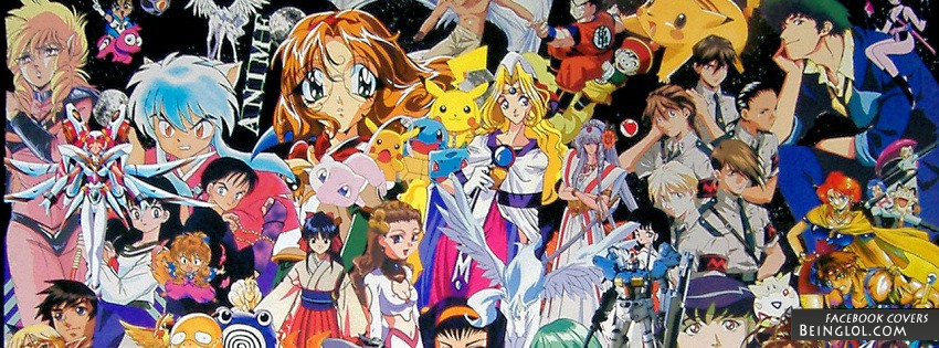 Anime Collage Facebook Cover