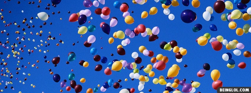 Balloons Facebook Cover