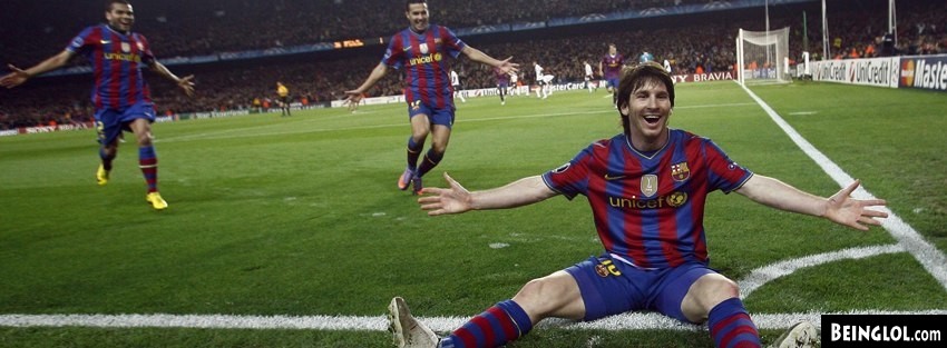 Barcelona Lionel Messi Facebook Cover