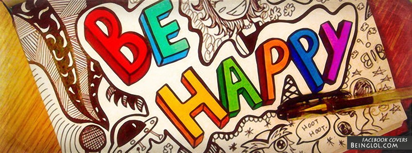 Be Happy Facebook Cover