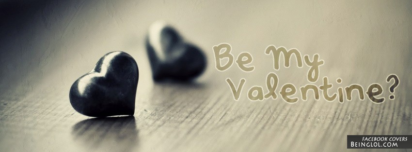 Be My Valentine Facebook Cover