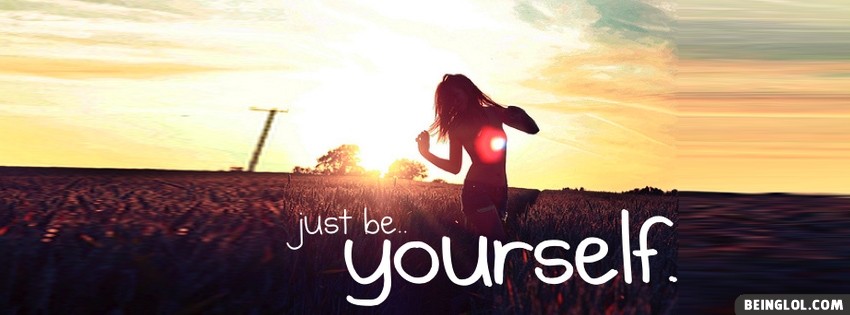 Be Yourself Facebook Cover