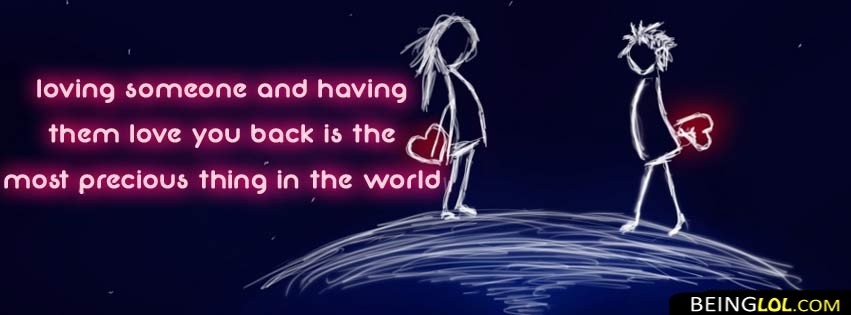 Beautiful Love Quote Facebook Cover