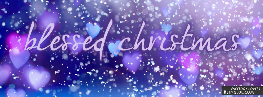 Blessed Christmas Facebook Cover