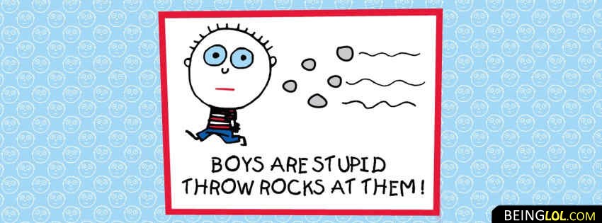 Boys Are Stupid Facebook Cover