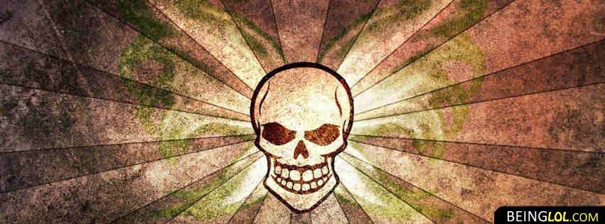Colorful Skull Facebook Cover
