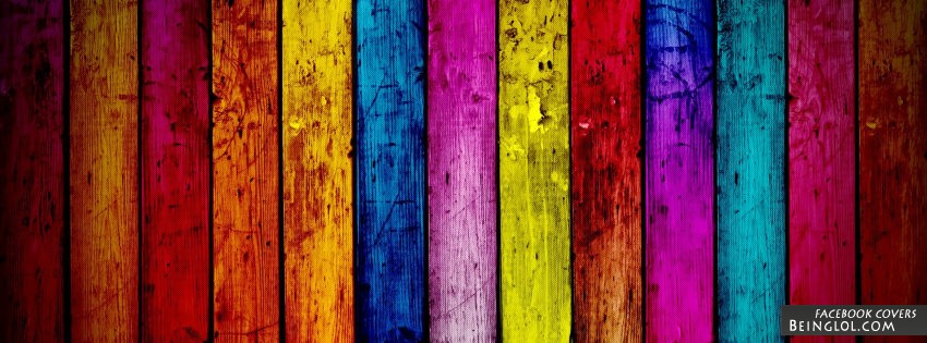 Colorful Stripes Facebook Cover