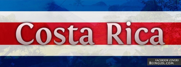 Costa Rica Flag Facebook Cover