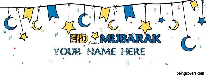 Eid Mubarak Best Wishes Facebook Cover
