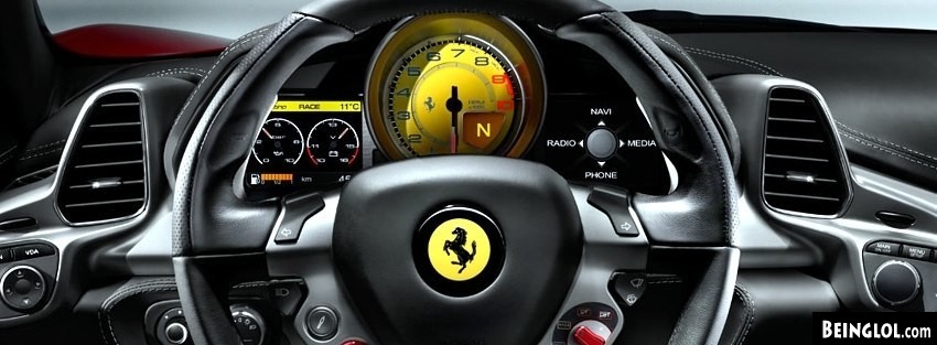 Ferrari 458 Facebook Cover