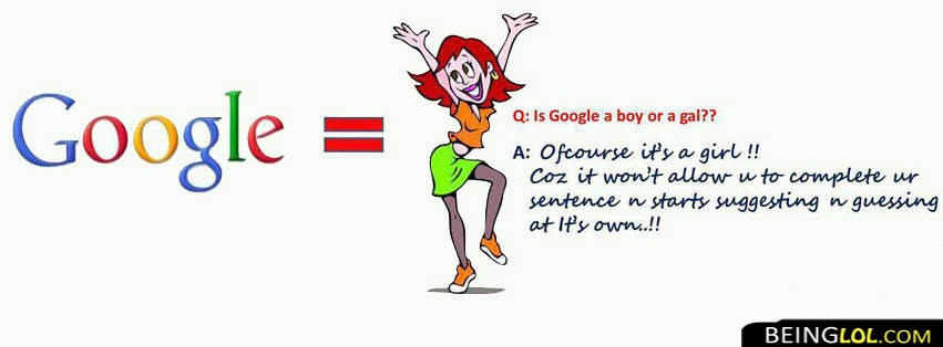 Funny Google Question Facebook Cover