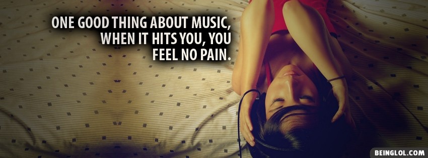 Good Thing About Music Facebook Cover