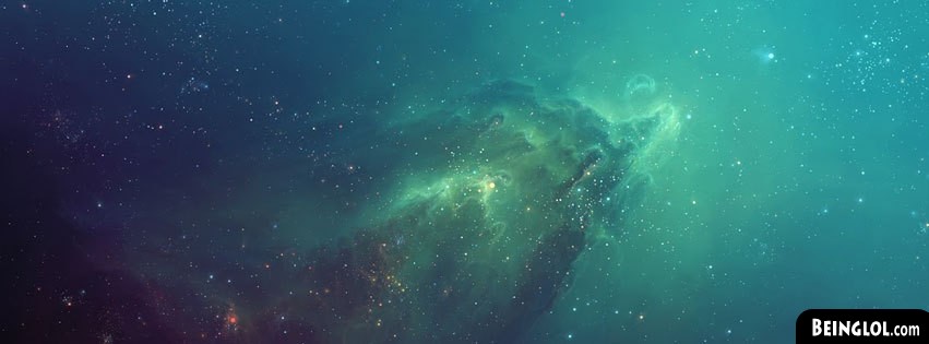 Green Nebula Facebook Cover