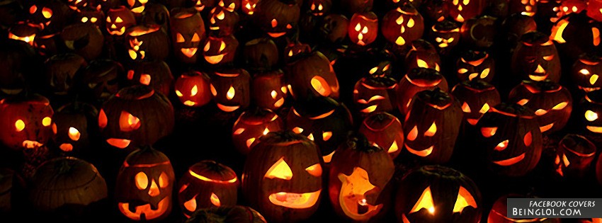 Halloween Pumpkins Facebook Cover