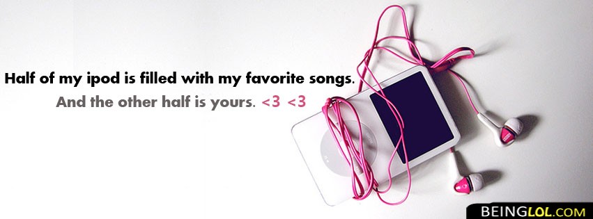 Ipod Quote Facebook Cover