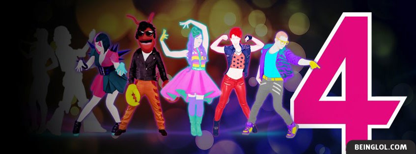 Just Dance 4 Facebook Cover