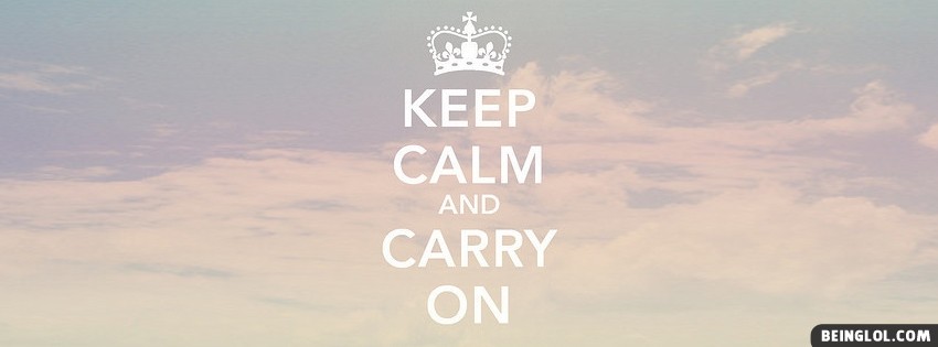 Keep Calm And Carry On Cover