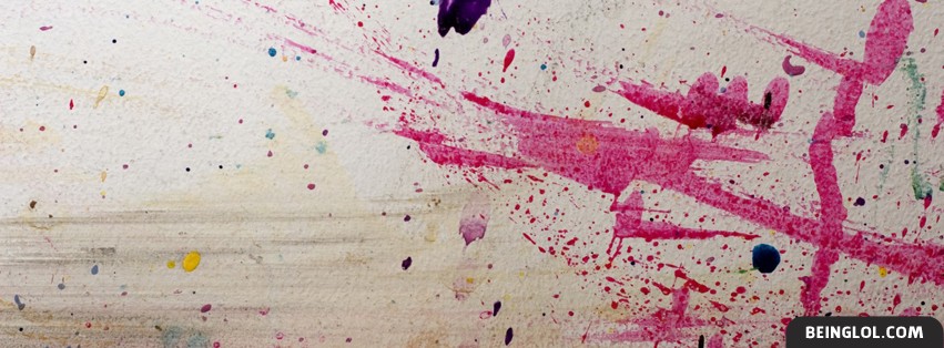 Modern Art Painting Facebook Cover