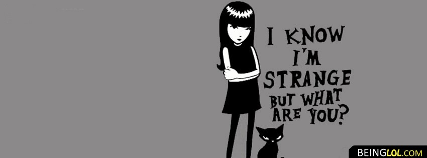 Mystery Girl Quote Facebook Cover