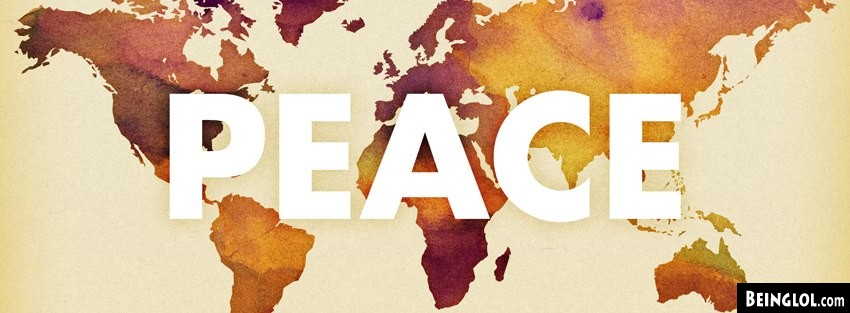 Peace Map Facebook Cover