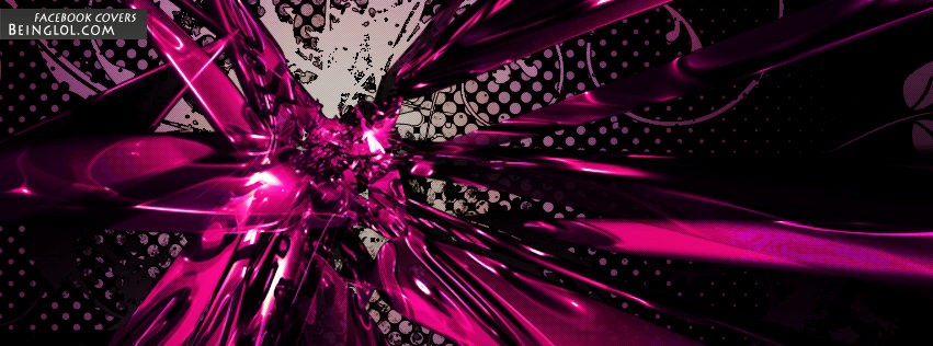 Pink Abstract Facebook Cover