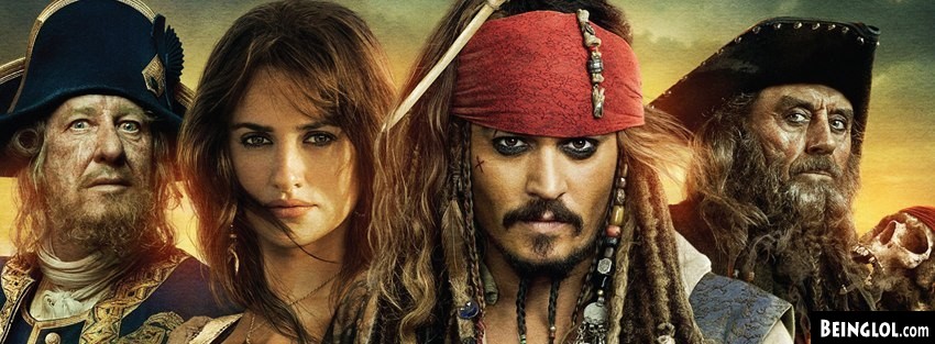 Pirates Of The Caribean On Stranger Tides Facebook Cover
