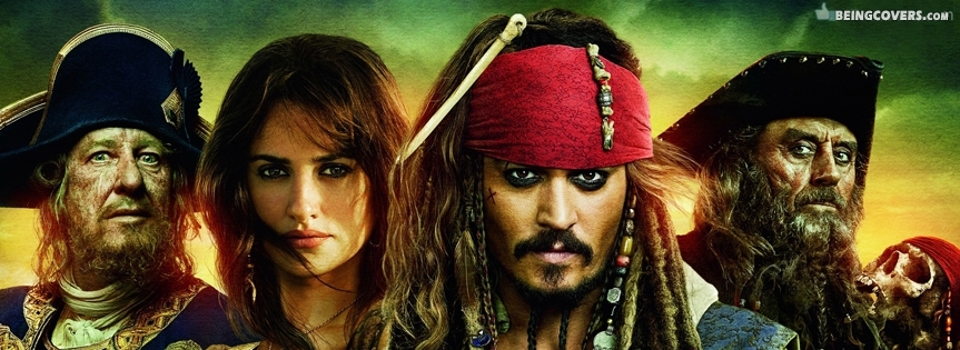 Pirates Of The Caribbean Movie Facebook Cover
