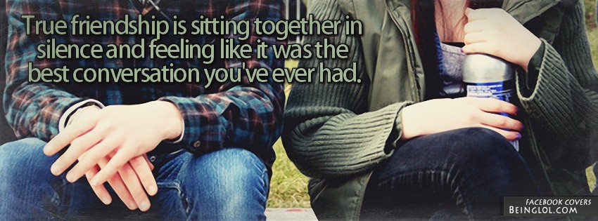 Sitting Together In Silence Facebook Cover