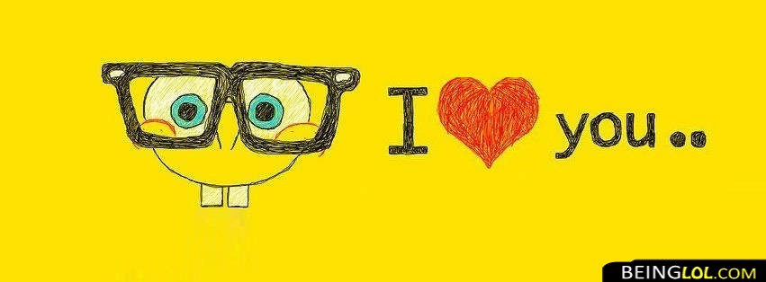 Spongebob Love Facebook Cover