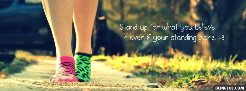 Stand Alone Facebook Cover