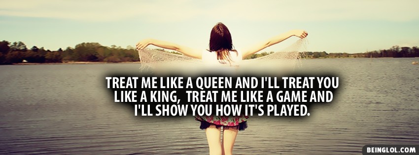 Treat Me Like Facebook Cover