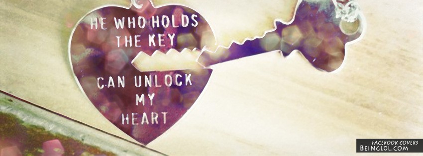Unlock My Heart Facebook Cover