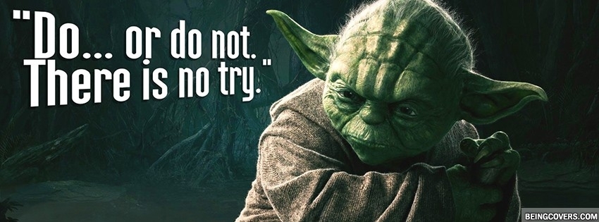 Yoda Do Or Die Facebook Cover