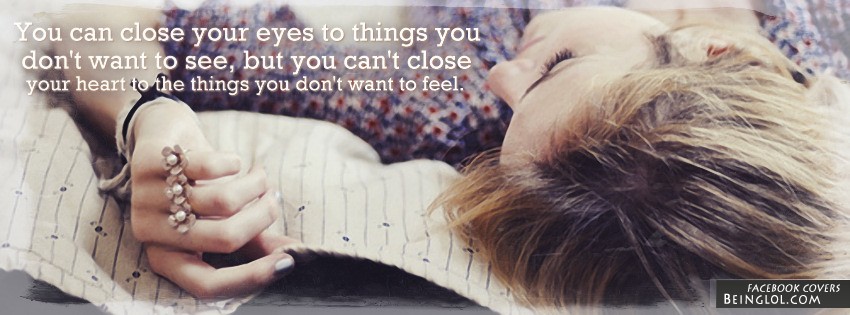 You Can’t Close Your Heart Facebook Cover