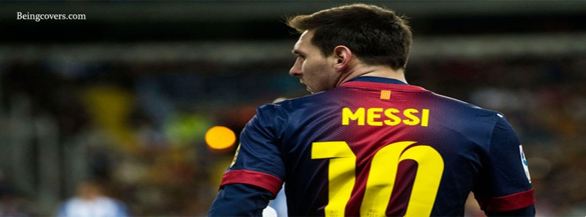 Awesome Look Of Lionel Messi Facebook Cover