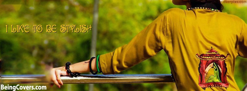 Charming Girl With Yellow Dress Facebook Cover