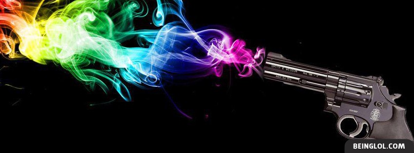 Colorful Gunshot Smoke Cover