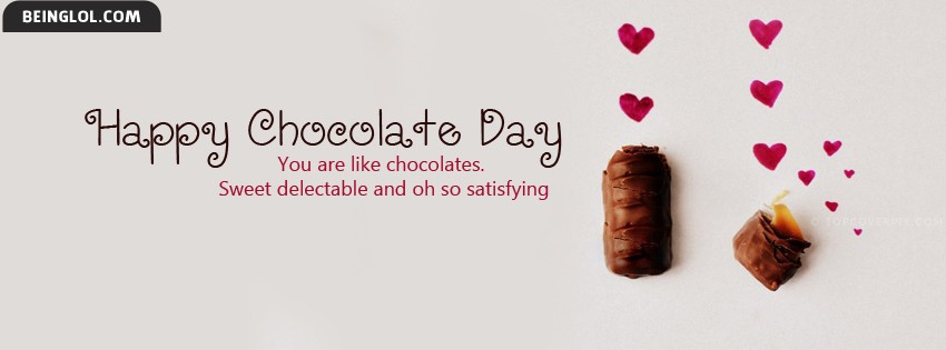 Cute Happy Chocolate Day Cover