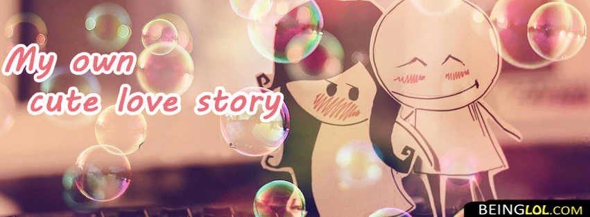 Cute Love Story Facebook Cover