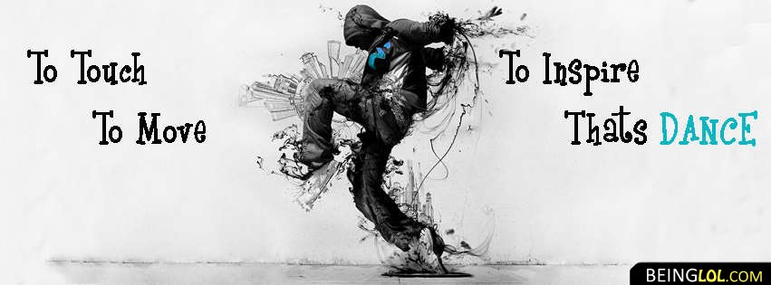 Dance Quote Timeline Cover Facebook Cover