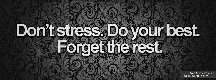 Don’t Stress Do Your Best Cover