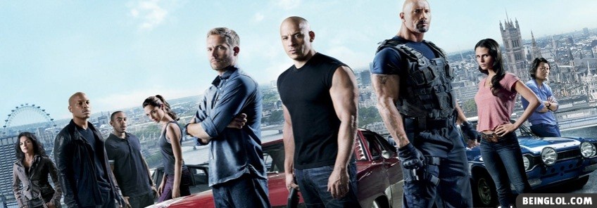 Fast And Furious 6 Facebook Cover