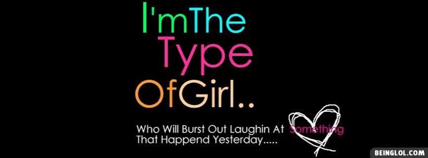 Girl Quote Facebook Timeline Cover