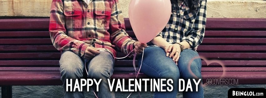 Happy Valentines Day Balloon Cover