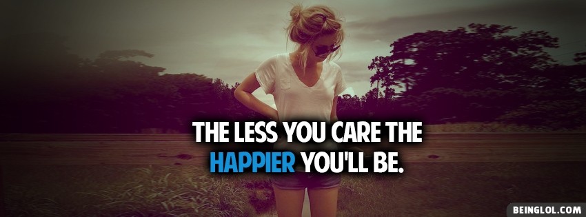Less You Care Happier Cover