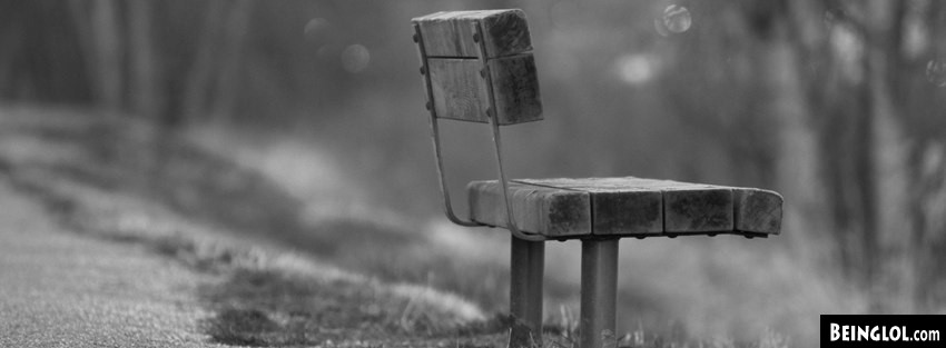 Lonely Bench Facebook Cover