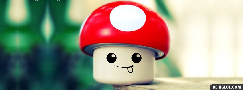Mushroom Smiley Cover