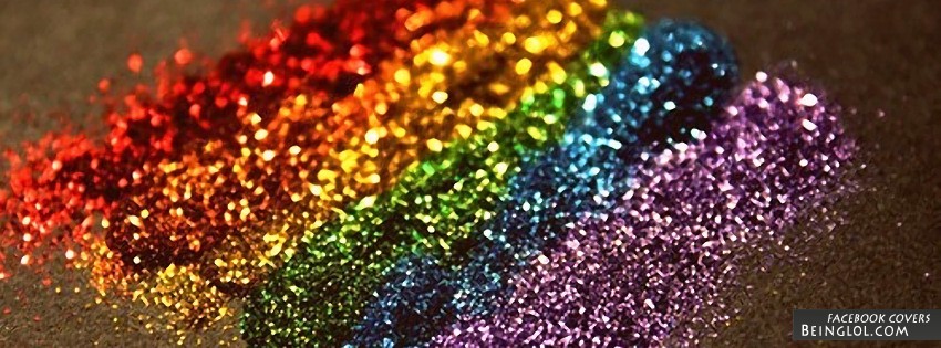 Rainbow Glitter Cover